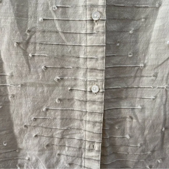 NEW Outerknown Natural Bee Organic Cotton Shirt Dress Small Relaxed - Picture 7 of 7